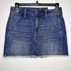 NWT American Eagle Outfitters Cotton High Rise Festival Mini Skirt Size 2 $44.95